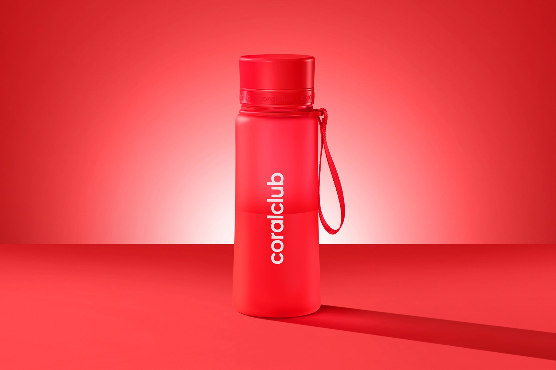 Plastová fľaša coralclub